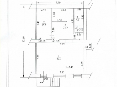 Аренда магазина 84,9 кв.м. по ул. Кольцовская г. Воронежа