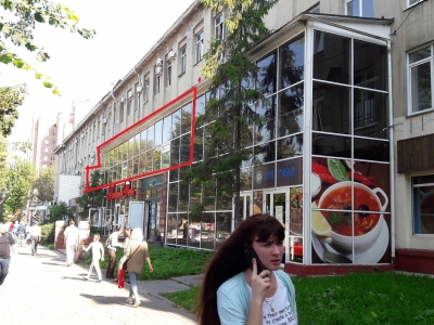 Продам помещение 350 кв.м. по "красной линии" ул. Кольцовская г. Воронеж