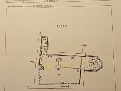 Аренда магазина 49,3 кв.м. по ул. Плехановская г. Воронеж